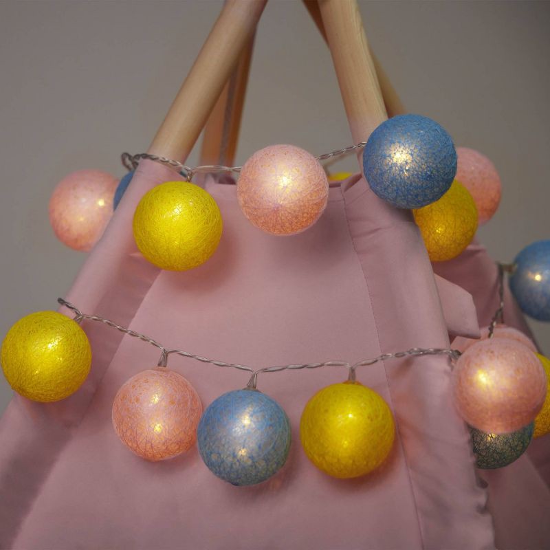 slide 5 of 8, Our Generation Suite Retreat Pink Kids' Play Tent with Globe String Lights & Pillow, 1 ct