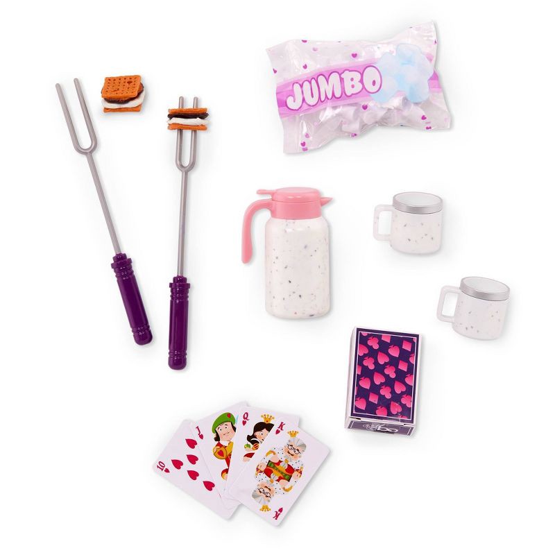 slide 6 of 6, Our Generation Adirondack Chairs Outdoor Furniture Dollhouse Accessory Set for 18'' Dolls, 1 ct