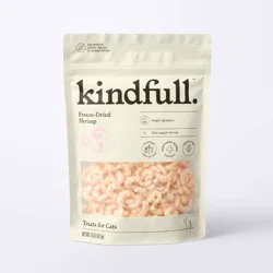 Freeze-Dried Cat Treats Shrimp Flavor - 1.5oz - Kindfull™