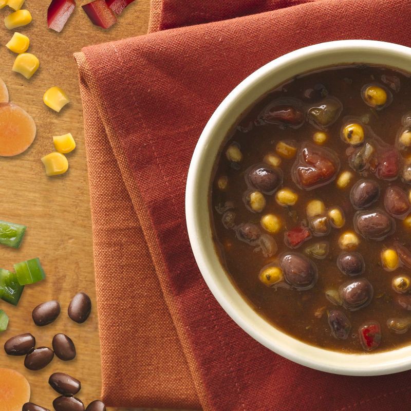 slide 4 of 8, Progresso High Protein Southwest style Black Bean Soup - 18.5oz, 18.5 oz