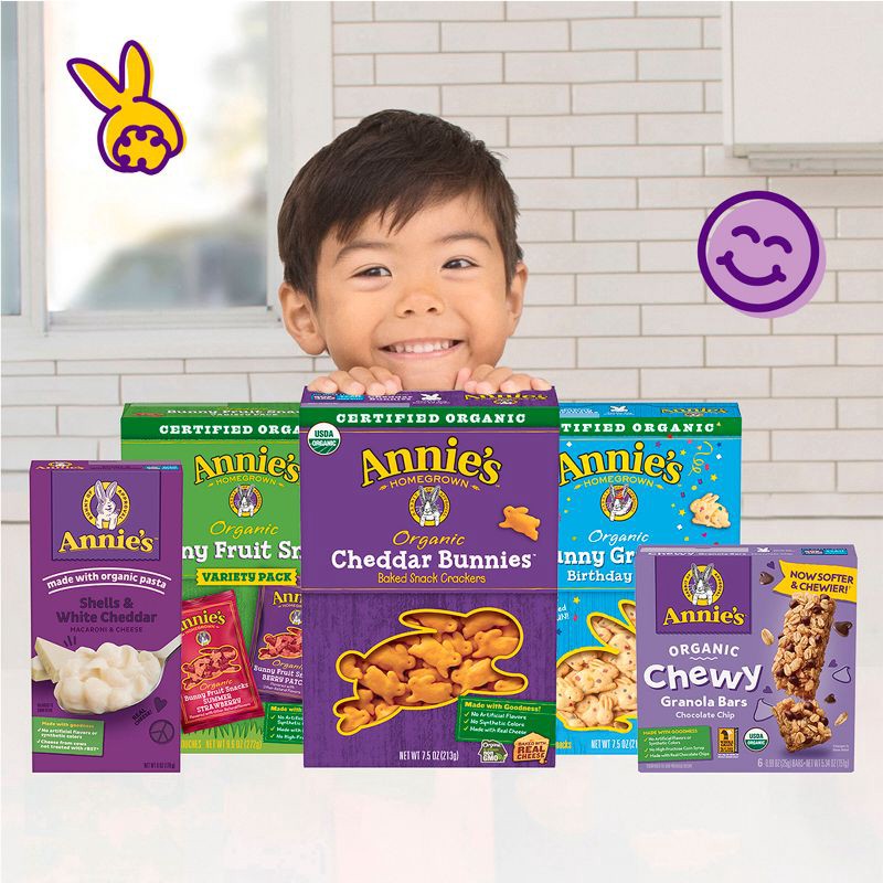 slide 6 of 7, Annie's Organic Super Mac Shells & White Cheddar Mac and Cheese - 6oz, 6 oz