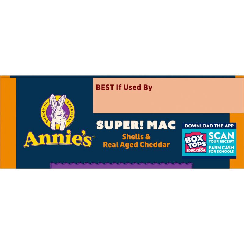 slide 7 of 7, Annie's Organic Super Mac Shells & Real Aged Cheddar - 6oz, 6 oz