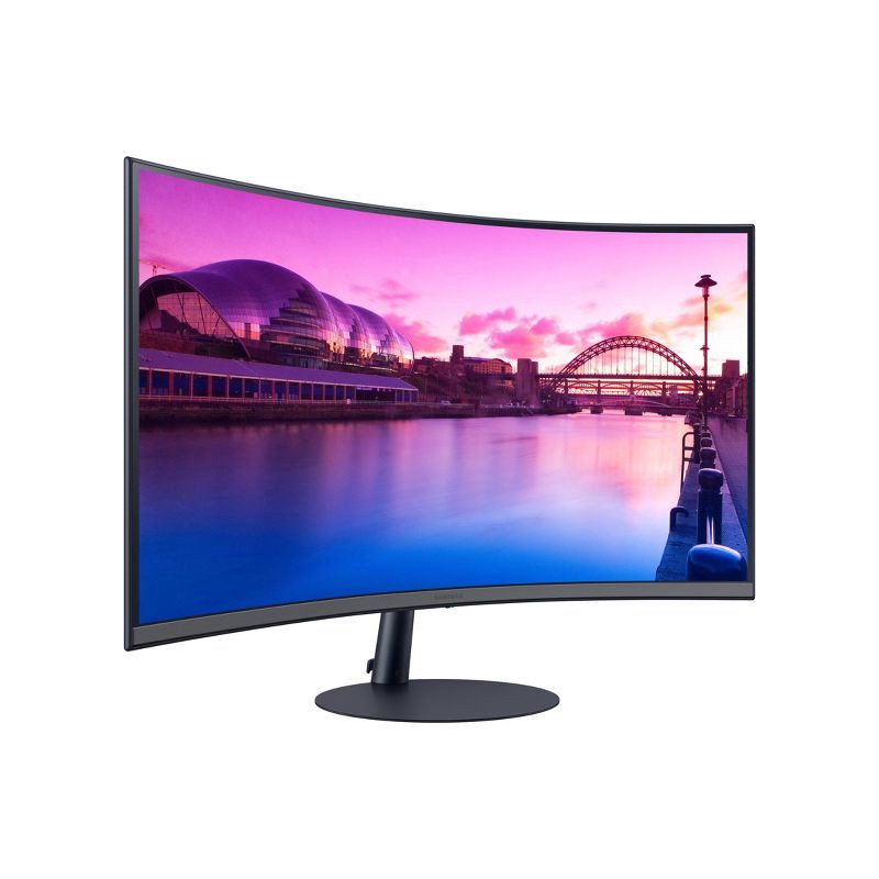 slide 12 of 13, Samsung - 27" 1000R 75Hz Curved FHD Monitor with Speakers, 1 ct