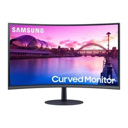 Samsung - 27" 1000R 75Hz Curved FHD Monitor with Speakers