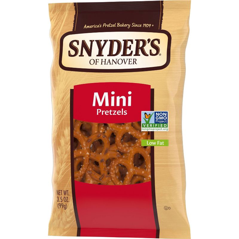 slide 4 of 6, Snyder's of Hanover Mini Pretzels - 3.5oz, 3.5 oz