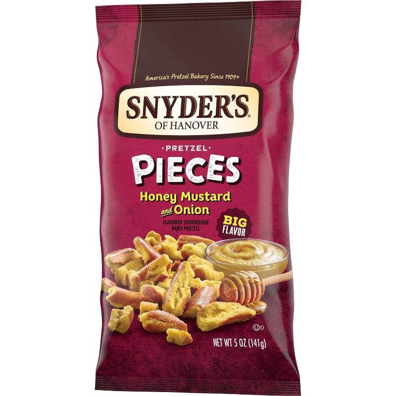 slide 5 of 7, Snyder's of Hanover Pretzel Pieces Honey Mustard & Onion - 5oz, 5 oz