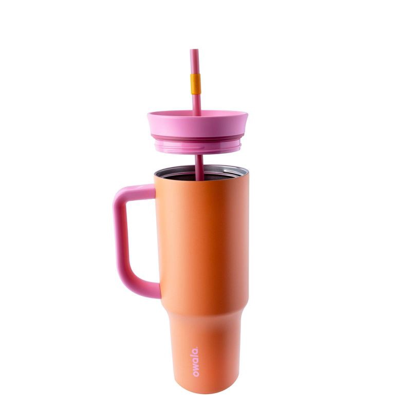 slide 2 of 4, Owala 40oz Stainless Steel Straw Tumbler - Tangy Tango, 40 oz