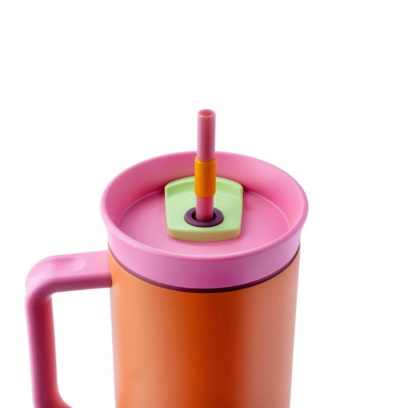 slide 3 of 4, Owala 40oz Stainless Steel Straw Tumbler - Tangy Tango, 40 oz