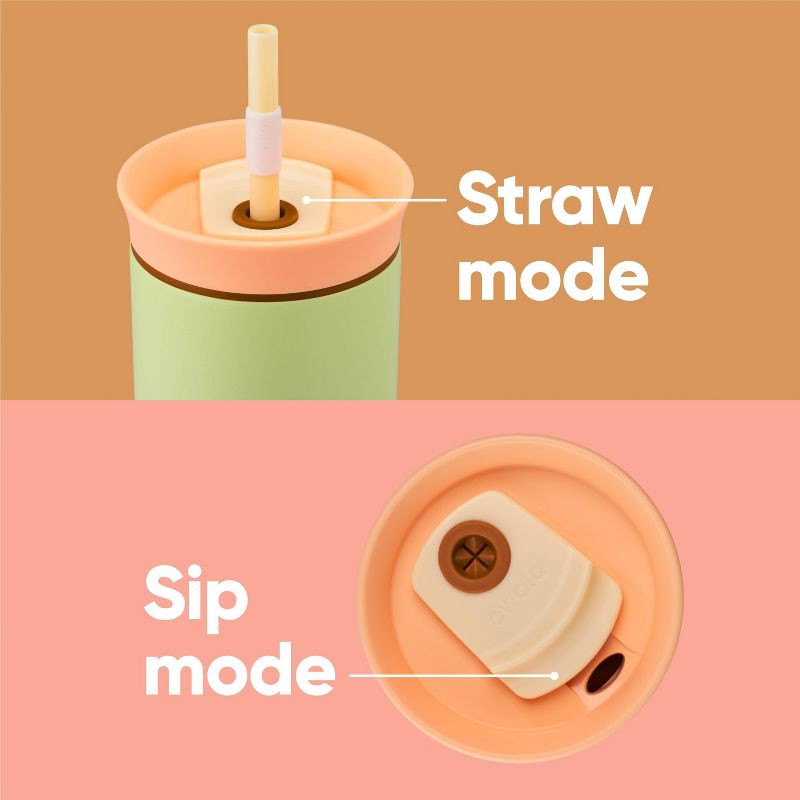 slide 8 of 9, Owala 24oz Stainless Steel Straw Tumbler - Lime Light, 24 oz