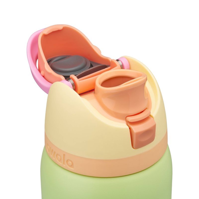 slide 3 of 4, Owala 32oz FreeSip Stainless Steel Water Bottle - Lime Light: Insulated, Leakproof, 32 oz