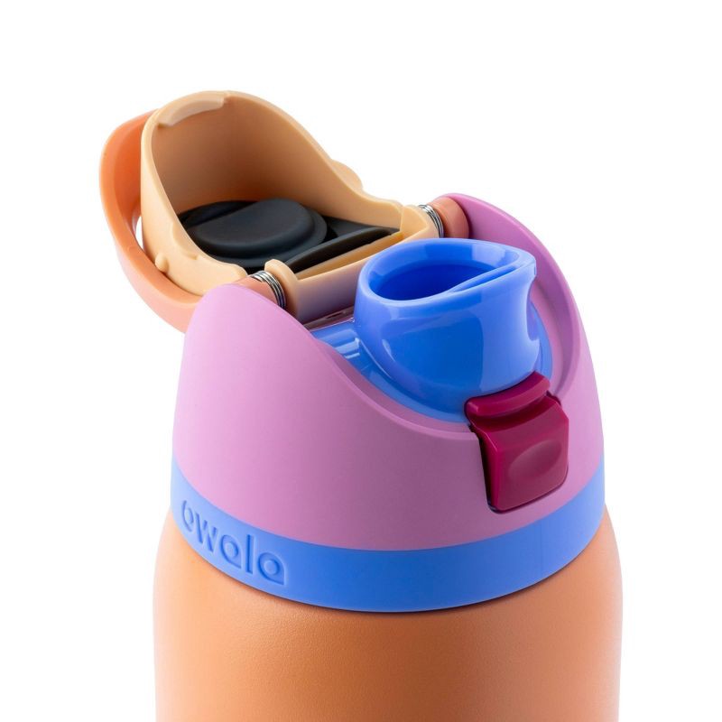 slide 3 of 5, Owala 32oz FreeSip Stainless Steel Water Bottle - Tangy Tango, 32 oz