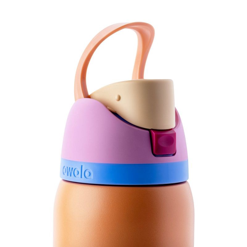 slide 4 of 5, Owala 32oz FreeSip Stainless Steel Water Bottle - Tangy Tango, 32 oz