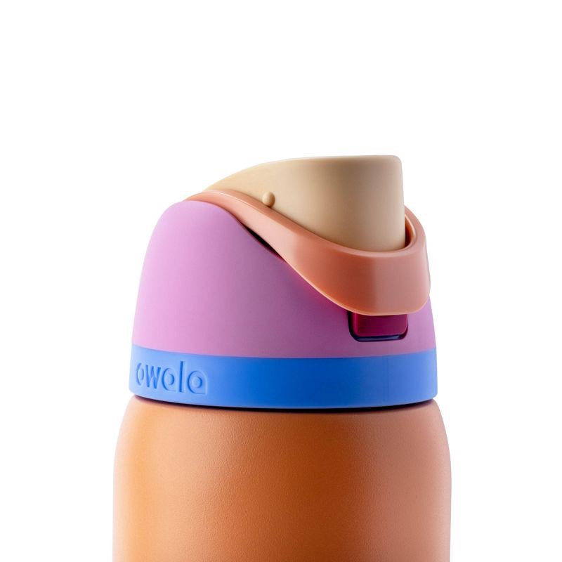 slide 5 of 5, Owala 32oz FreeSip Stainless Steel Water Bottle - Tangy Tango, 32 oz