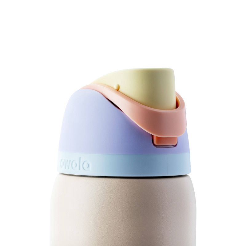slide 5 of 5, Owala 32oz FreeSip Stainless Steel Water Bottle - Sandy Shores, 32 oz