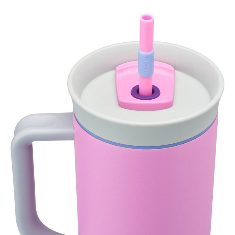 slide 3 of 3, Owala 40oz Stainless Steel Straw Tumbler - Electric Orchid, 40 oz