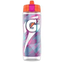 Gatorade 30oz GX Plastic Water Bottle - Glitch Camo Berry
