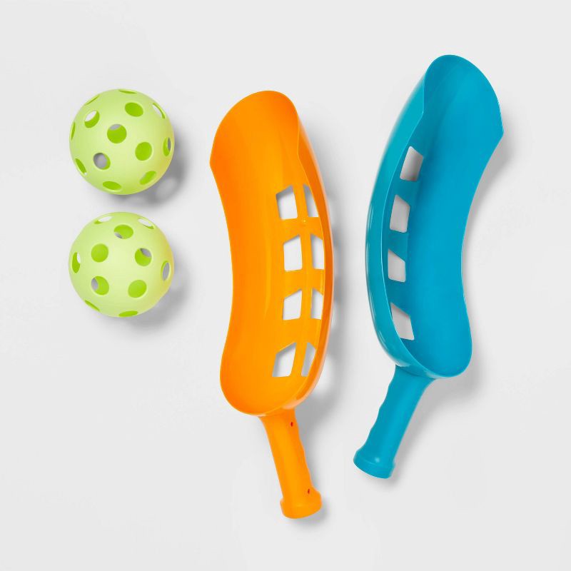 slide 1 of 3, 4pc Easy Catch Ball Set - Sun Squad™: Fun Outdoor Activity for Kids, 4 ct