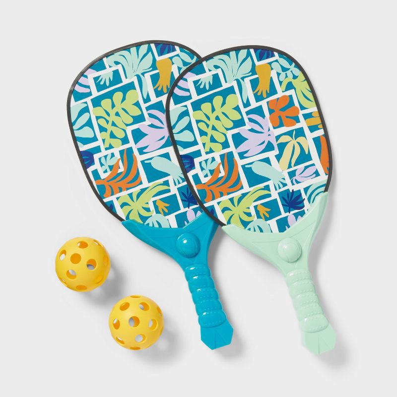 slide 1 of 3, 4pc Pickleball Set - Sun Squad™, 4 ct