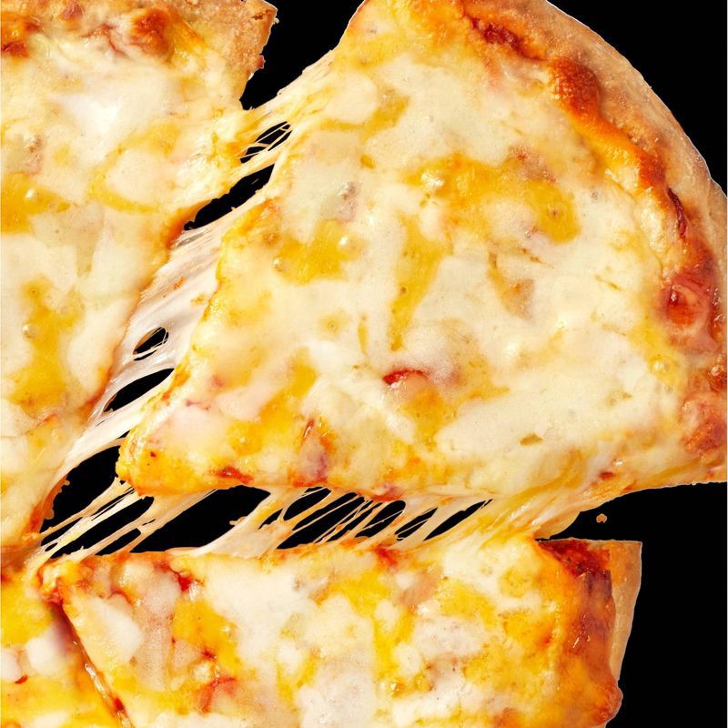 slide 4 of 5, Tillamook Three Cheese Frozen Pizza - 19.3oz, 19.3 oz