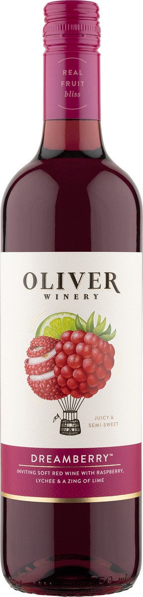 slide 4 of 5, Oliver Winery Dreamberry Wine 750mL, 750 ml
