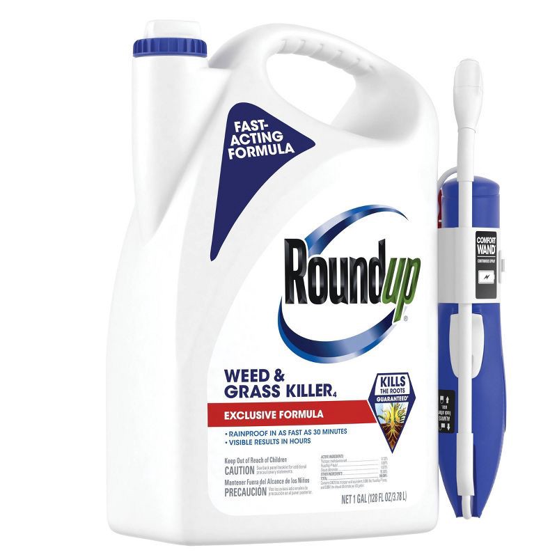 slide 6 of 16, Roundup Weed & Grass Killer RTU Wand 128oz, 128 oz