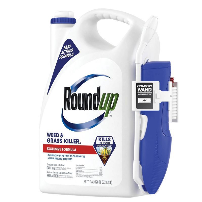 slide 9 of 16, Roundup Weed & Grass Killer RTU Wand 128oz, 128 oz