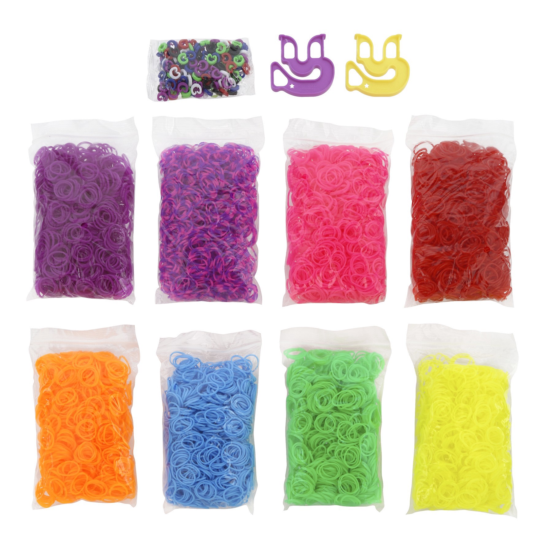 slide 4 of 4, Rainbow Loom Neon Treasure Box Bracelet Making Kit, 1 ct