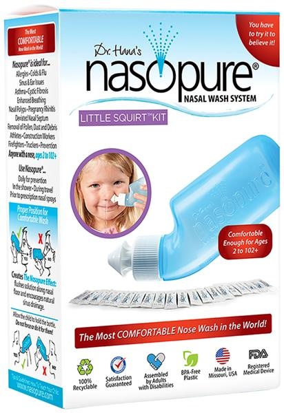 Dr. Hana's Nasopure Little Squirt To Go Nasal Wash System 4 oz | Shipt