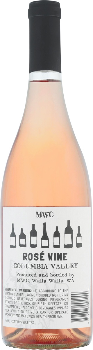 slide 5 of 9, Mwc Rose, 750 ml