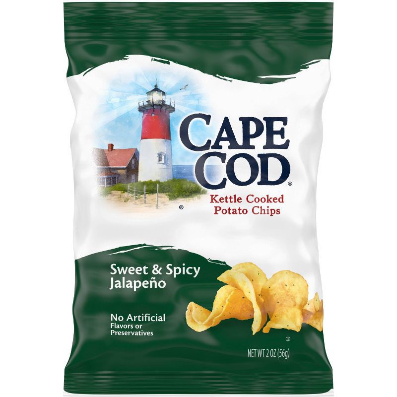 slide 1 of 9, Cape Cod Sweet & Spicy Jalapeno Potato Chips - 2oz, 2 oz