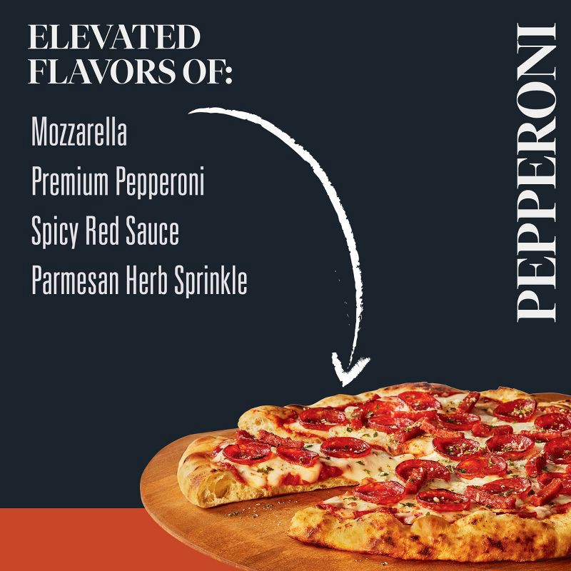 slide 4 of 9, HEARTH & FIRE Premium Frozen Pizza The Pepperoni - 19.9oz, 19.9 oz