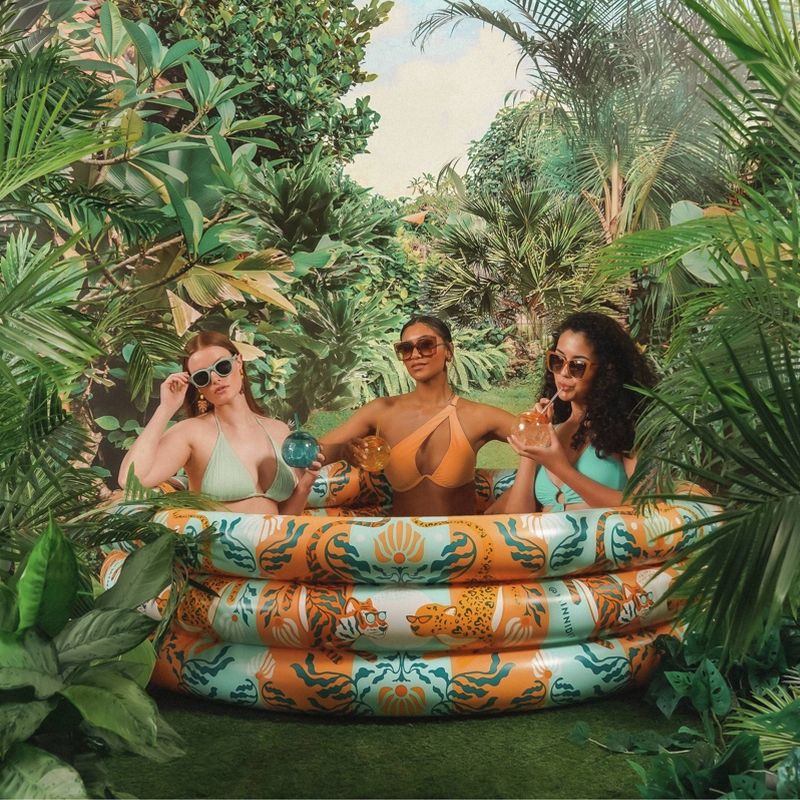 slide 6 of 7, MINNIDIP Pool - Jungle Oasis, 1 ct