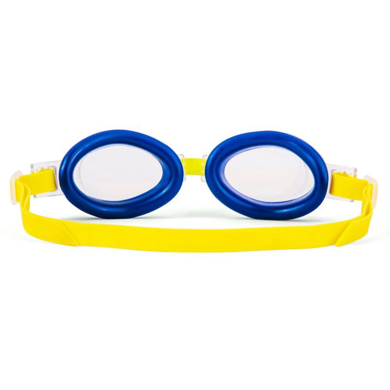 slide 3 of 3, Aqua Leisure SPLASHTIME Kids' Swim Goggles - Blue: Latex-Free, Adjustable Polycarbonate Lens, 1 ct