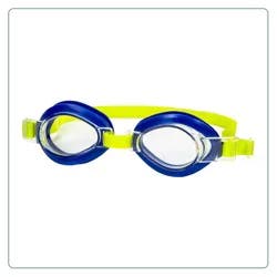 Aqua Leisure SPLASHTIME Kids' Swim Goggles - Blue: Latex-Free, Adjustable Polycarbonate Lens
