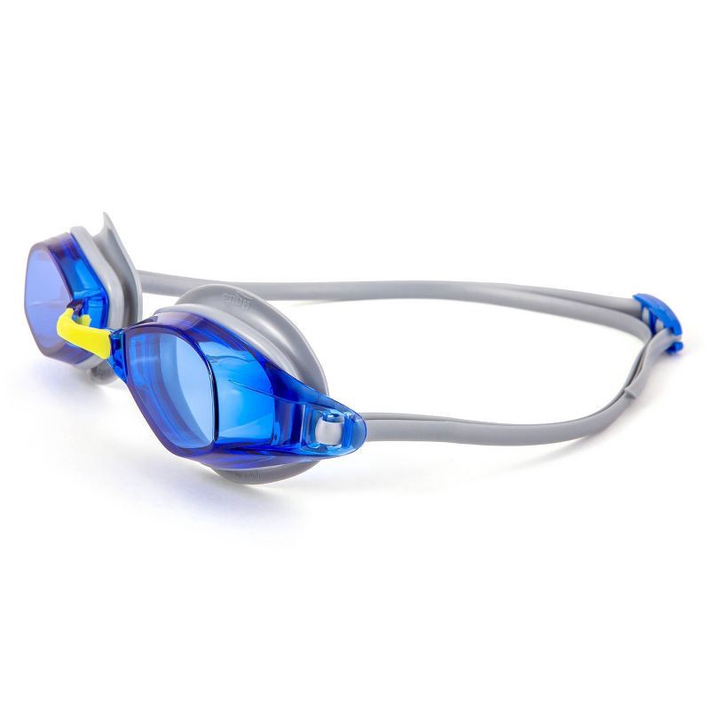 slide 2 of 3, Aqua Leisure EQUINOX Adult Swim Goggles - Gray: Latex-Free, Polycarbonate Lens, 1 ct