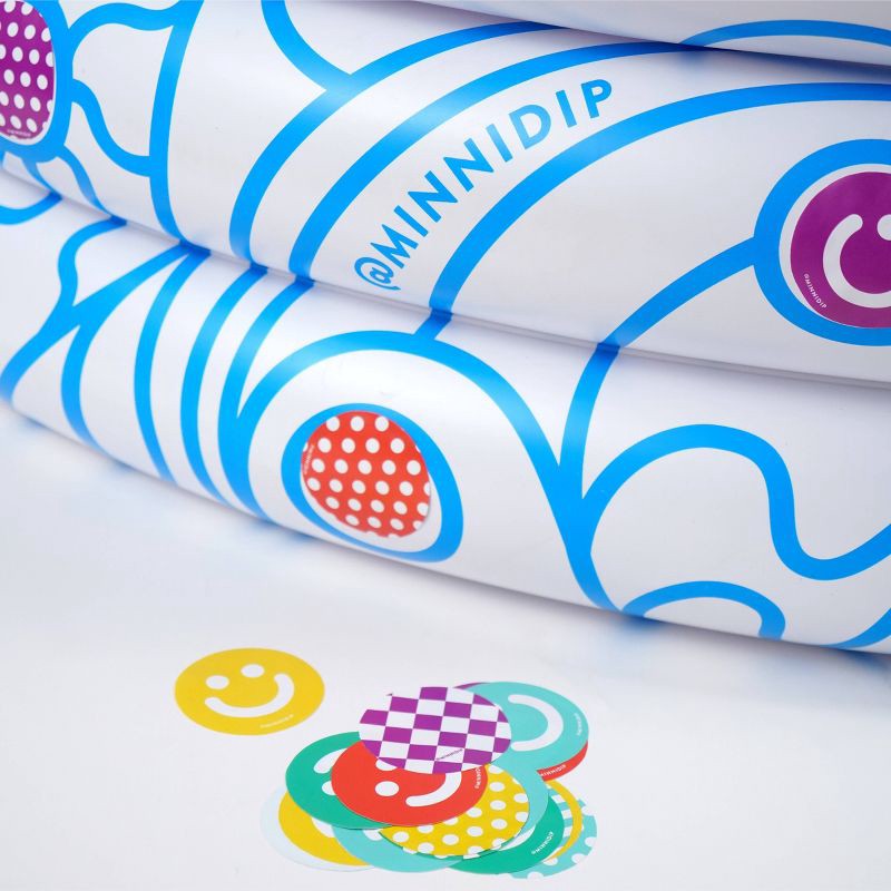 slide 9 of 9, MINNIDIP Pool All Smiles and Waves with Pool - Fl Air, 1 ct