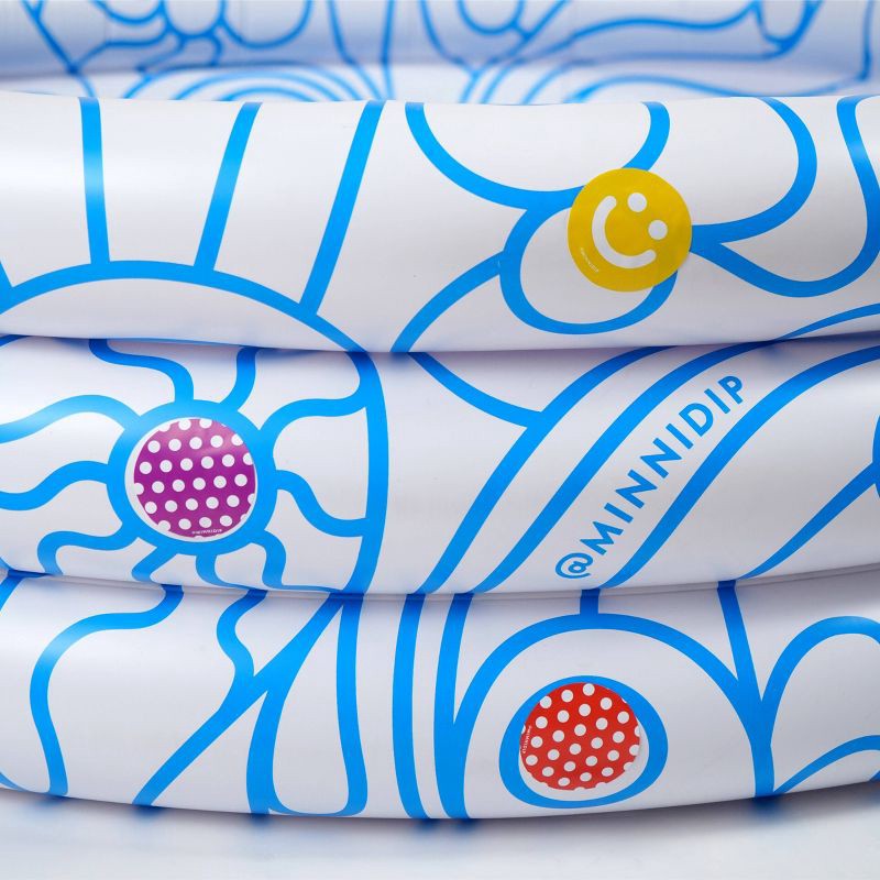 slide 5 of 9, MINNIDIP Pool All Smiles and Waves with Pool - Fl Air, 1 ct