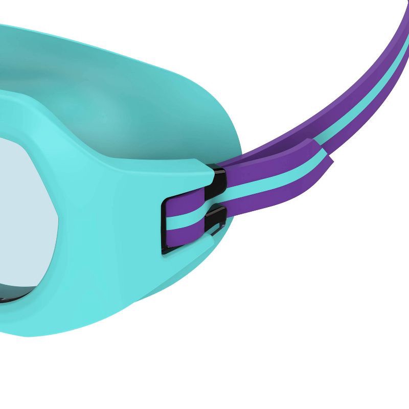 slide 3 of 3, Speedo Junior Sprinter Swim Goggles - Teal: Ages 6-14, Polycarbonate & PVC, 1 ct