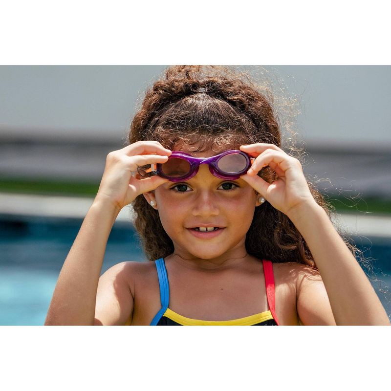 slide 4 of 4, Speedo Kids' Glide Swim Goggles - Purple, 1 ct