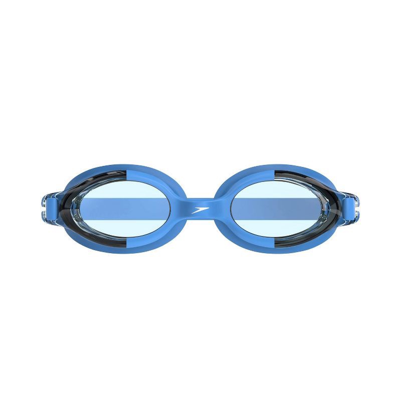 slide 2 of 3, Speedo Junior Seaspray Swim Goggles - Light Blue: Latex-Free, Anti-Fog, Adjustable Strap, 1 ct