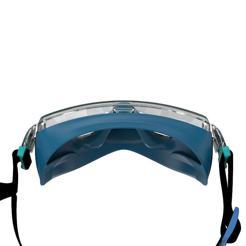 slide 3 of 3, Speedo Adult Travel Dive Mask - Blue/Black: Silicone Snorkeling Gear, Ages 14+, 1 ct