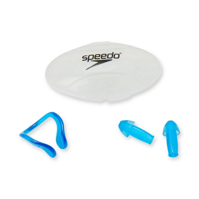 slide 3 of 3, Speedo Earplug/Nose Clip Combo - Blue: Swimming Essentials for Ages 14+, 1 ct