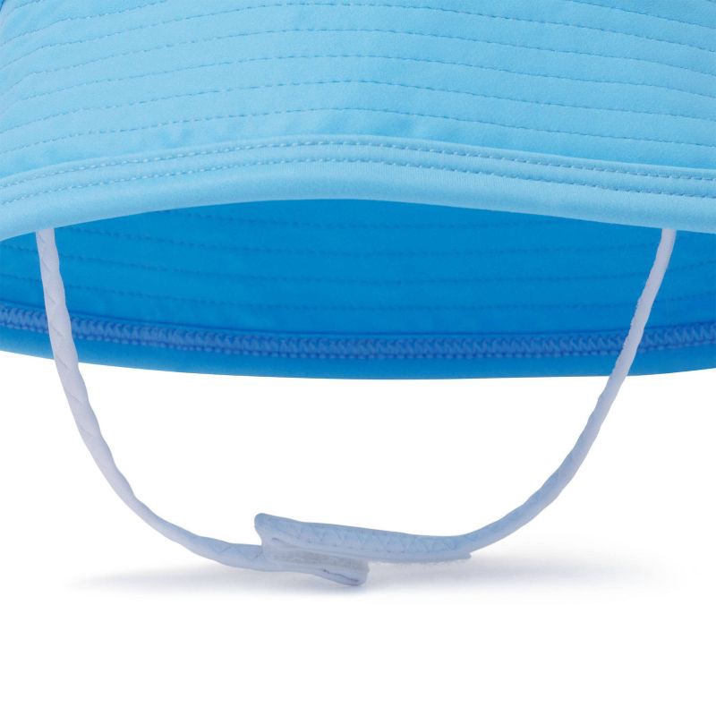slide 3 of 5, Speedo Kids' Bucket Hat - Blue Shark L/XL: Toddler Swim Accessory, Adjustable Strap, 1 ct
