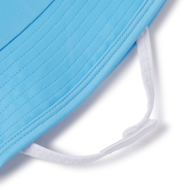 slide 4 of 5, Speedo Kids' Bucket Hat - Blue Shark L/XL: Toddler Swim Accessory, Adjustable Strap, 1 ct