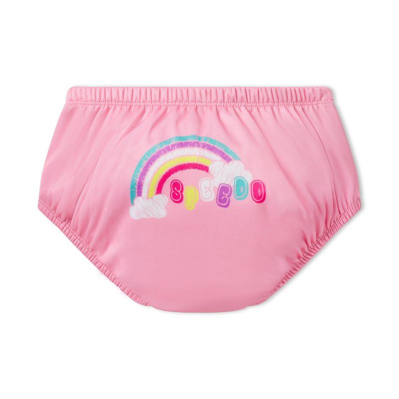 slide 1 of 4, Speedo Infant Swim Diaper - Rainbow M, 1 ct