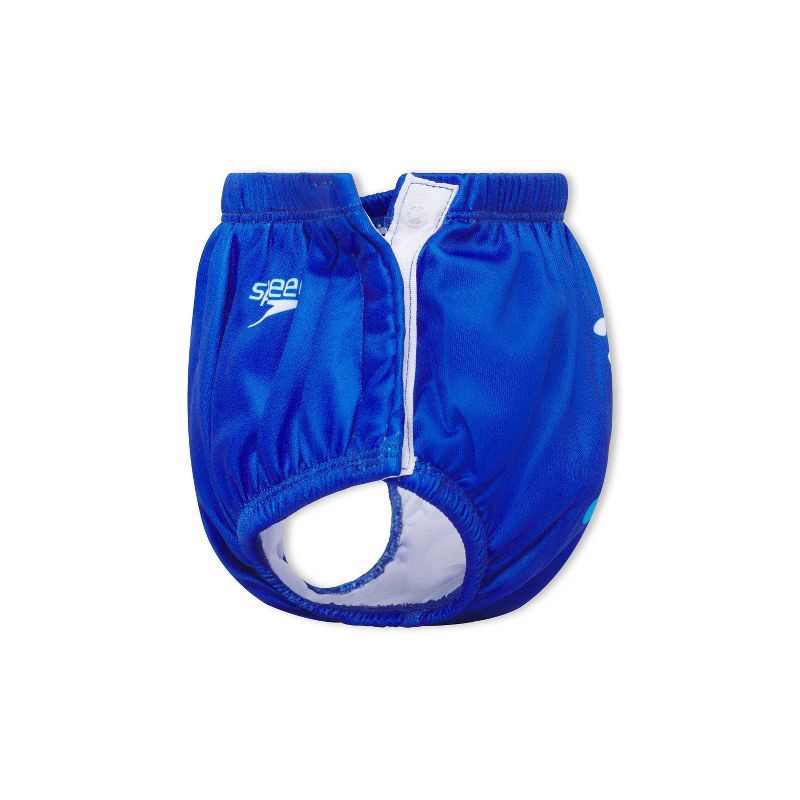 slide 3 of 4, Speedo Infant Swim Diaper - Blue Shark L, 1 ct