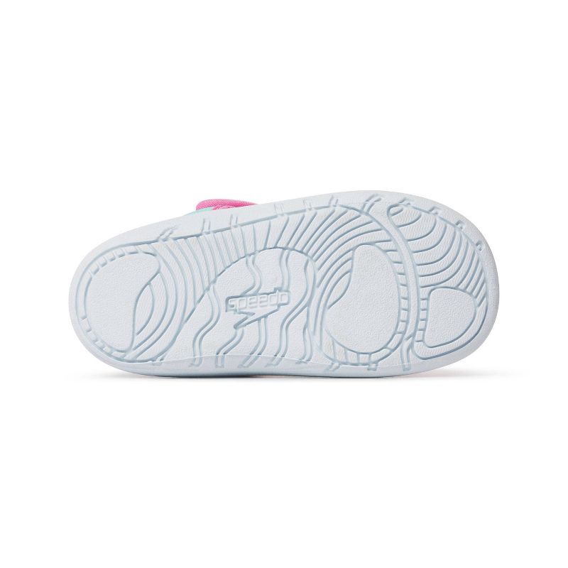 slide 4 of 5, Speedo Kids' Printed Shore Explore Water Shoes - Pink XL: Toddler Swim Shoes, Fish Scale Pattern, 1 ct