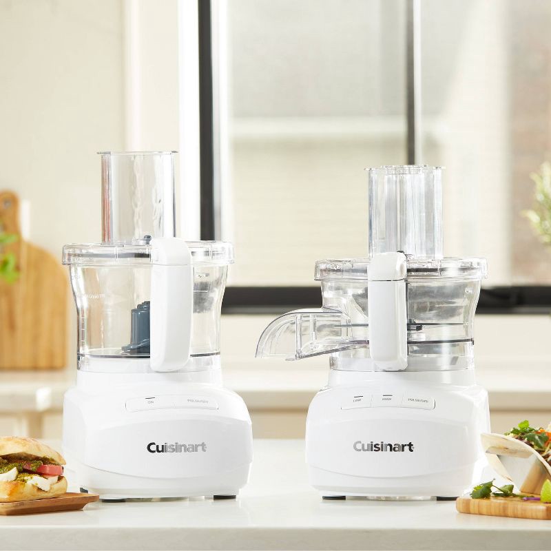 slide 3 of 11, Cuisinart 9 Cups 350W Core Food Processor White FP-9CF: Continuous Feed, Reversible Disc, Dishwasher-Safe Parts, 1 ct