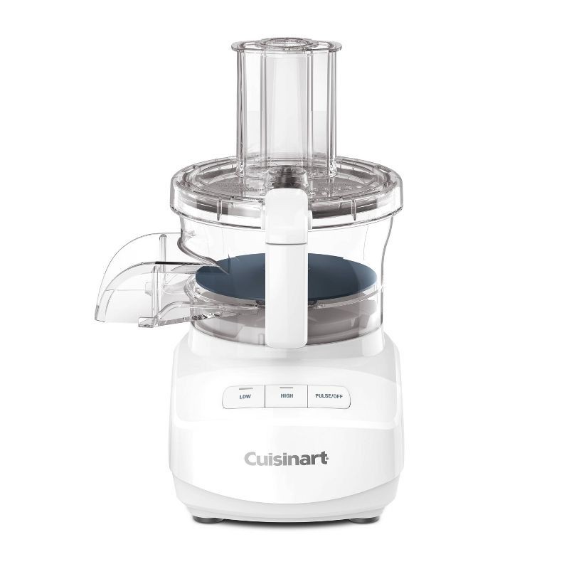 slide 1 of 11, Cuisinart 9 Cups 350W Core Food Processor White FP-9CF: Continuous Feed, Reversible Disc, Dishwasher-Safe Parts, 1 ct
