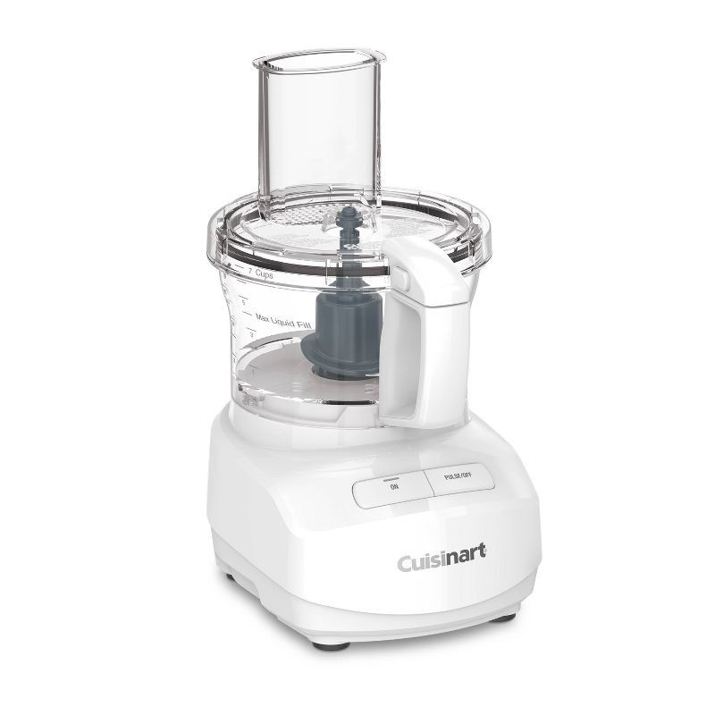 slide 6 of 13, Cuisinart 7 Cups 350W Core Food Processor White FP-7: 3-Year Warranty, Shredder, Chops, Purees, Dishwasher-Safe, 1 ct